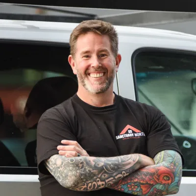 Cooper Esslinger, Owner & Builder of Sanctuary North